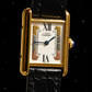 Cartier Vintage Tank Must Vermeil Gold Plated Silver