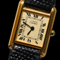 Cartier Vintage Tank Must Vermeil Gold Plated Silver / yellow