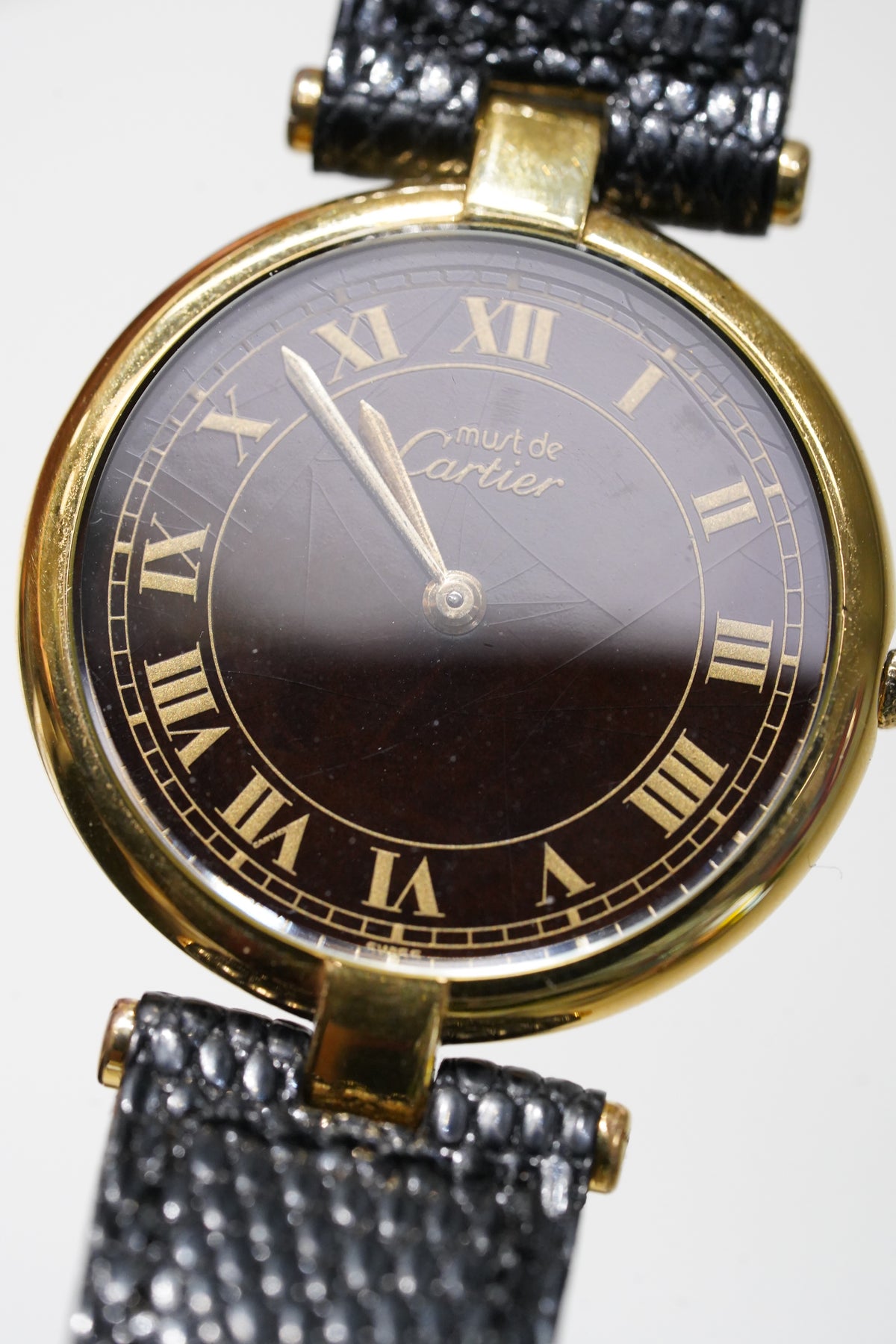 Cartier Vintage Vermeil Gold Plated Silver