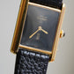 Cartier Vintage Tank Must Vermeil Gold Plated Silver