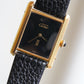 Cartier Vintage Tank Must Vermeil Gold Plated Silver