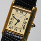 Cartier Vintage Tank Must Vermeil Gold Plated Silver / yellow