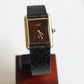 Cartier Vintage Tank Must Vermeil Gold Plated Silver  / Wood Dial