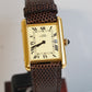 Cartier Vintage Tank Must Vermeil Gold Plated Silver  / yellow Dial 3
