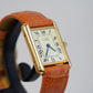 Cartier Vintage Tank Must Vermeil Gold Plated Silver  / yellow Dial 2