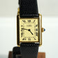 Cartier Vintage Tank Must Vermeil Gold Plated Silver  / yellow Dial