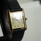Cartier Vintage Tank Must Vermeil Gold Plated Silver  / yellow Dial
