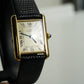 Cartier Vintage Tank Must Vermeil Gold Plated Silver  / yellow Dial