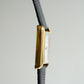 Cartier Vintage Tank Pre Must Vermeil Gold Plated Silver  / White