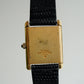 Cartier Vintage Tank Pre Must Vermeil Gold Plated Silver  / White