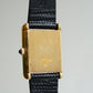 Cartier Vintage Tank Pre Must Vermeil Gold Plated Silver  / White