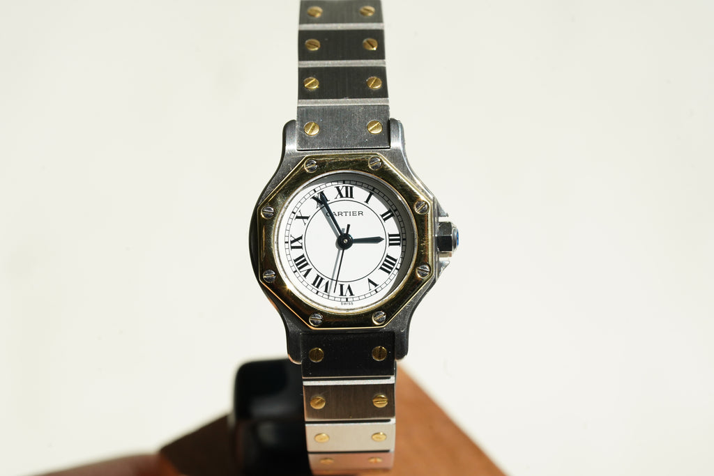 Cartier Santos SM Octagon Tropical Dial