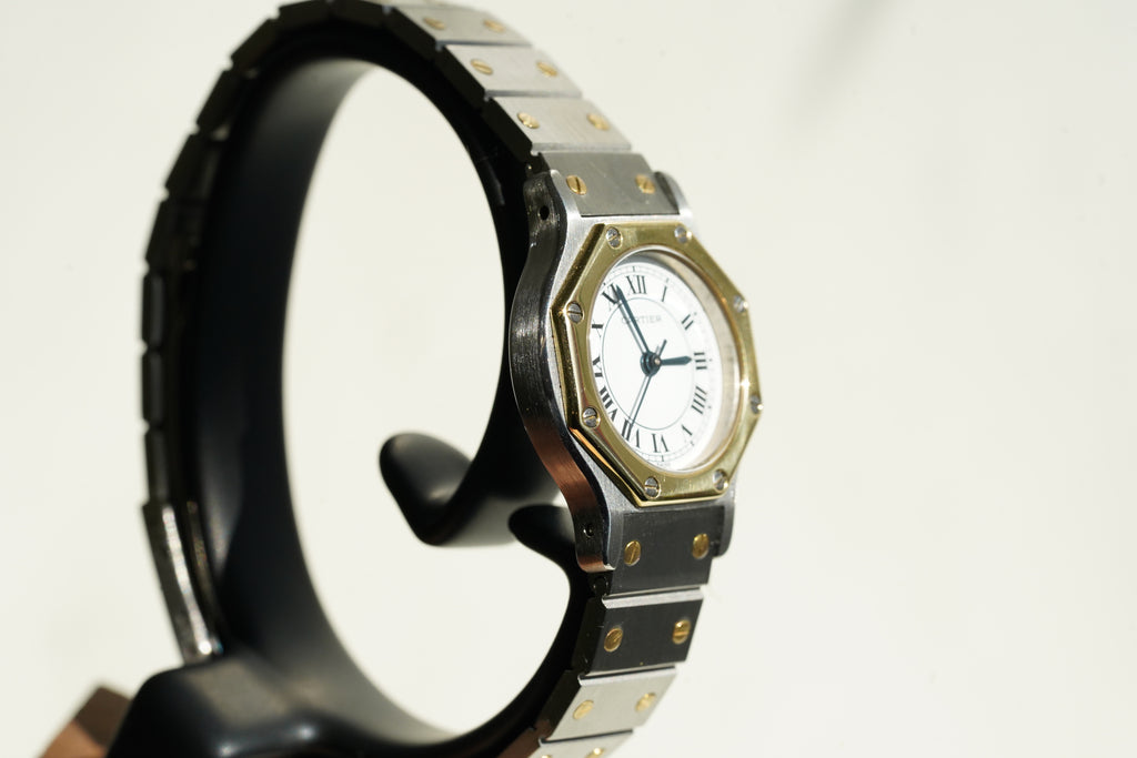 Cartier Santos SM Octagon Tropical Dial