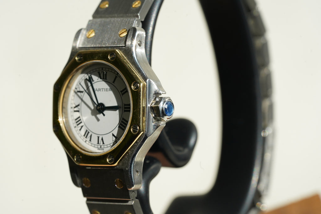Cartier Santos SM Octagon Tropical Dial
