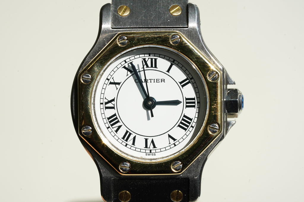 Cartier Santos SM Octagon Tropical Dial