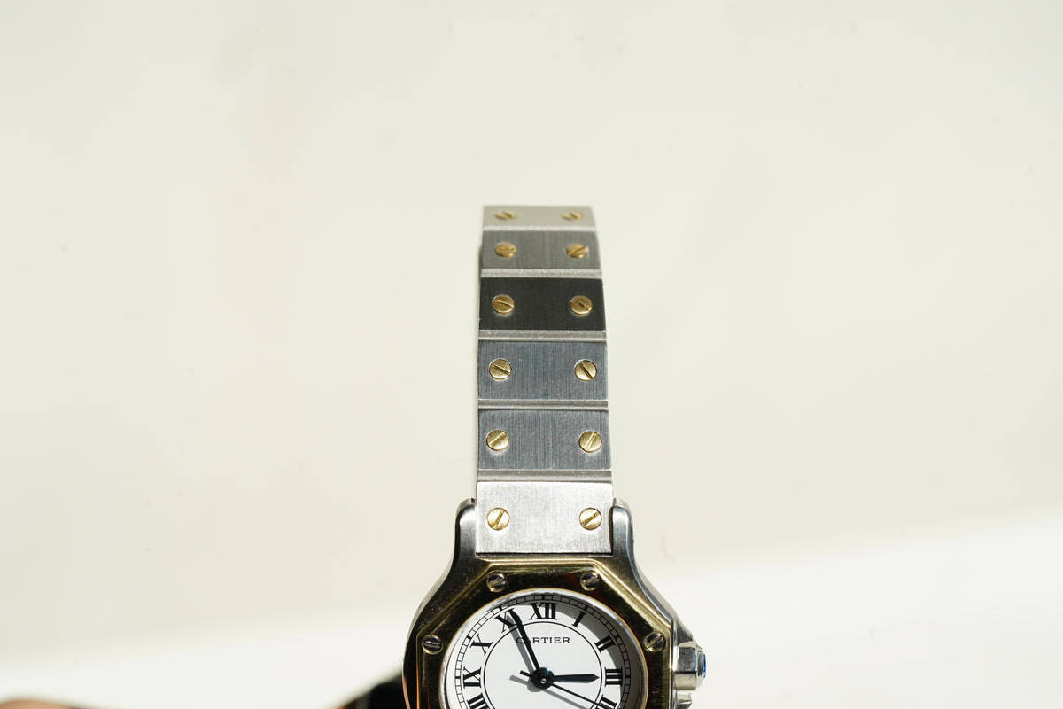 Cartier Santos SM Octagon Tropical Dial