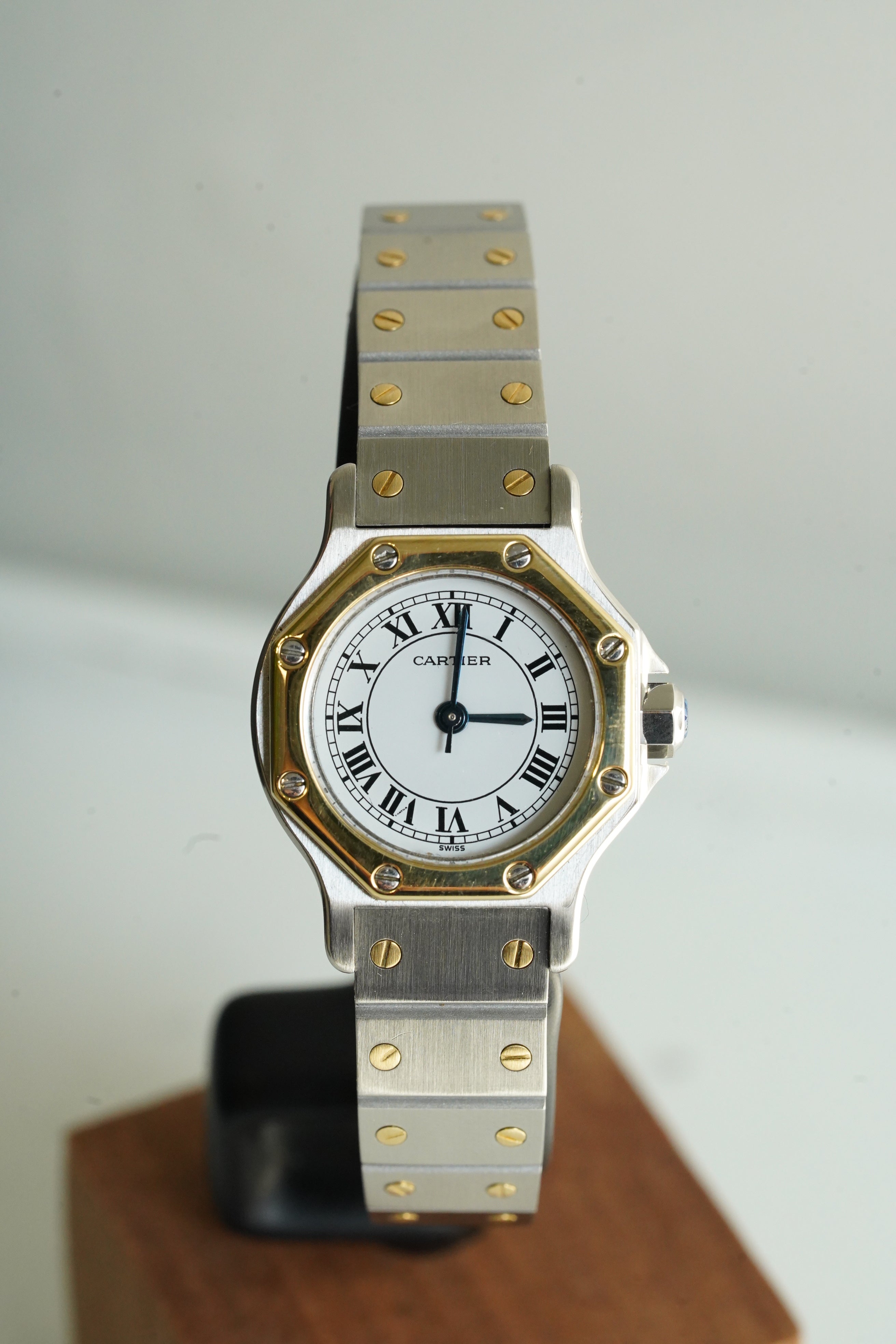 Cartier Santos SM Octagon Tropical Dial