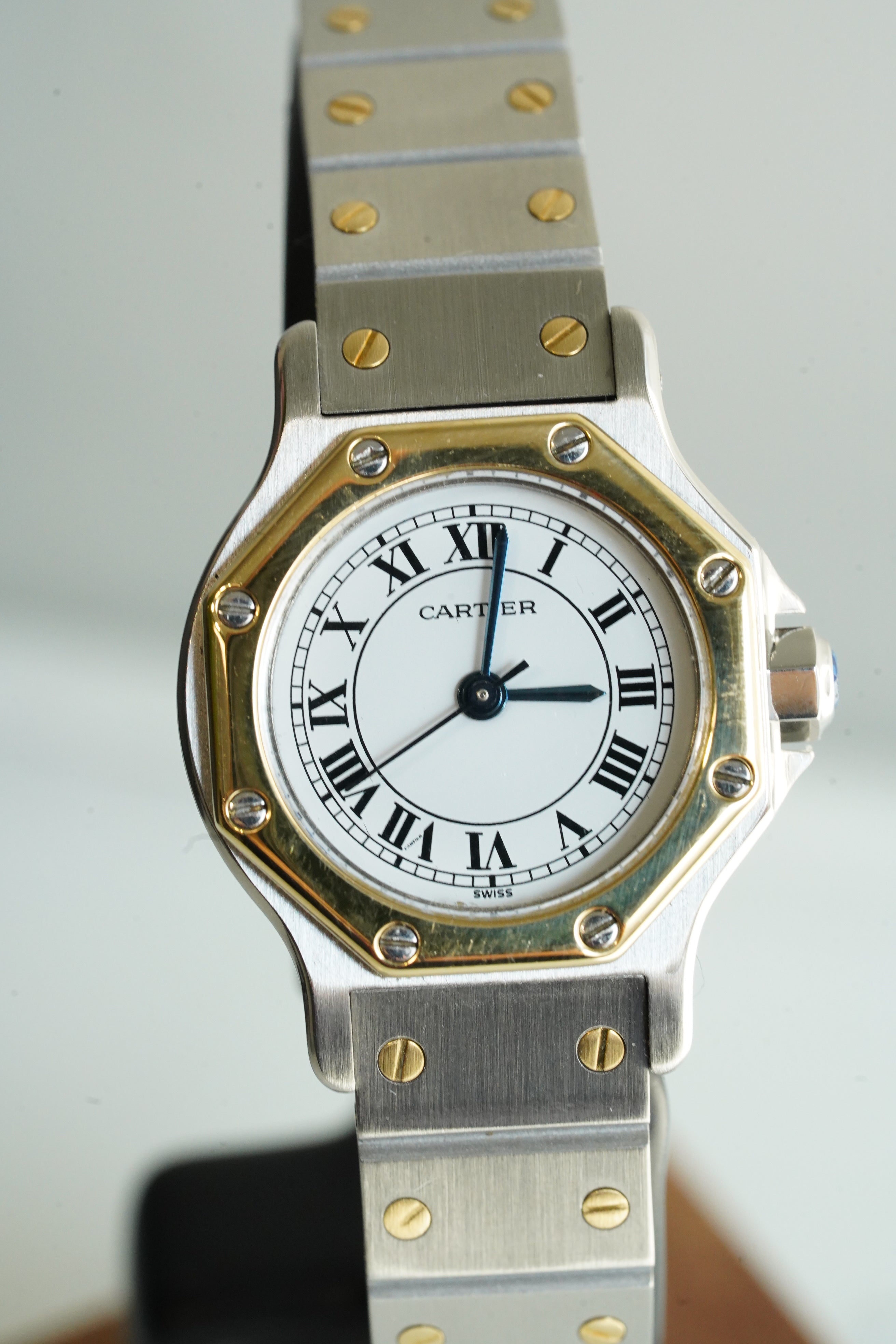 Cartier Santos SM Octagon Tropical Dial