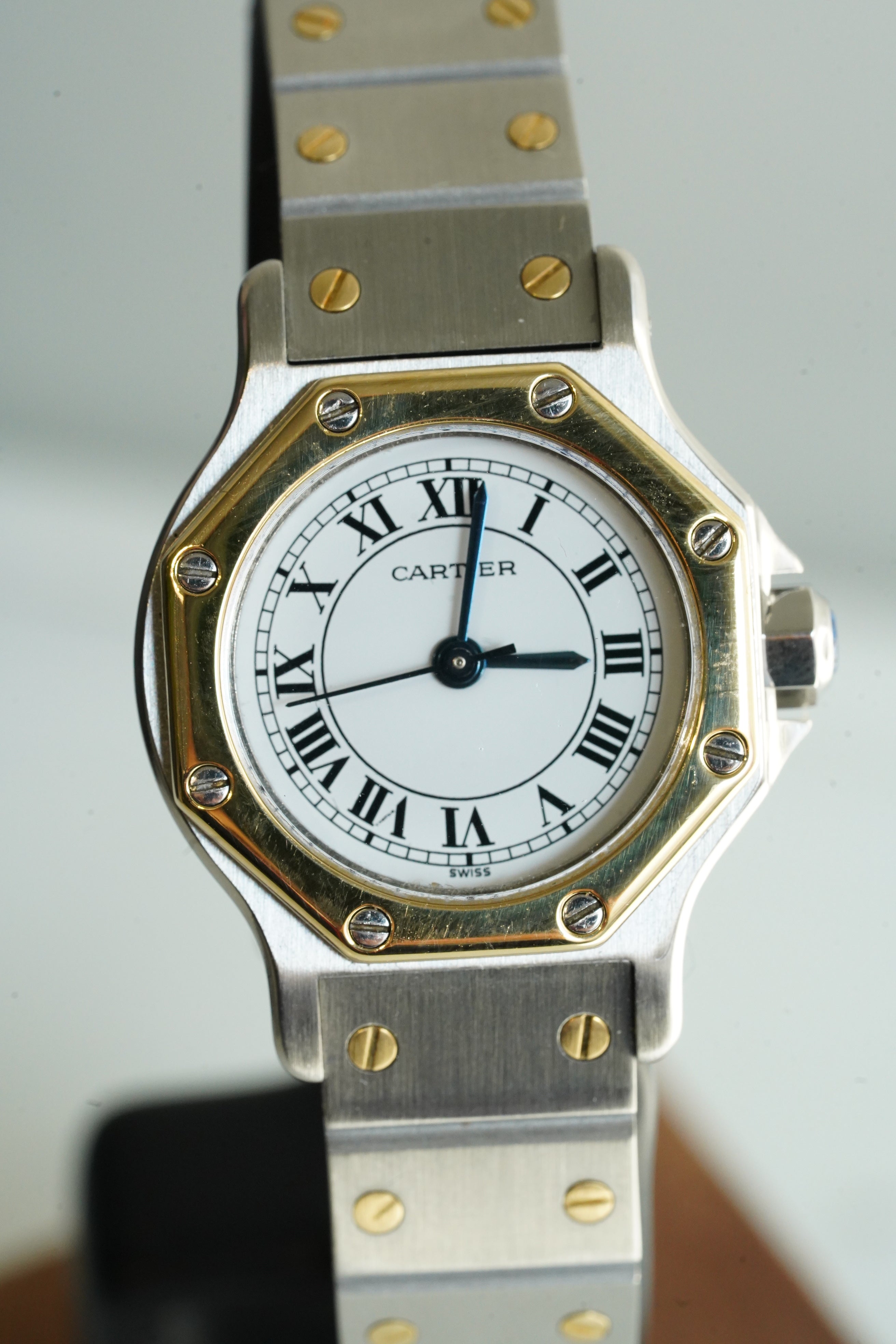 Cartier Santos SM Octagon Tropical Dial