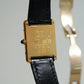 Cartier Vintage Tank Must Vermeil Gold Plated Silver