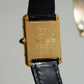 Cartier Vintage Tank Must Vermeil Gold Plated Silver
