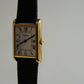 Cartier Vintage Tank Must Vermeil Gold Plated Silver