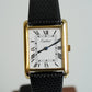 Cartier Vintage Tank Must Vermeil Gold Plated Silver