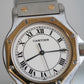Cartier Santos LM Octagon Tropical Dial Quartz