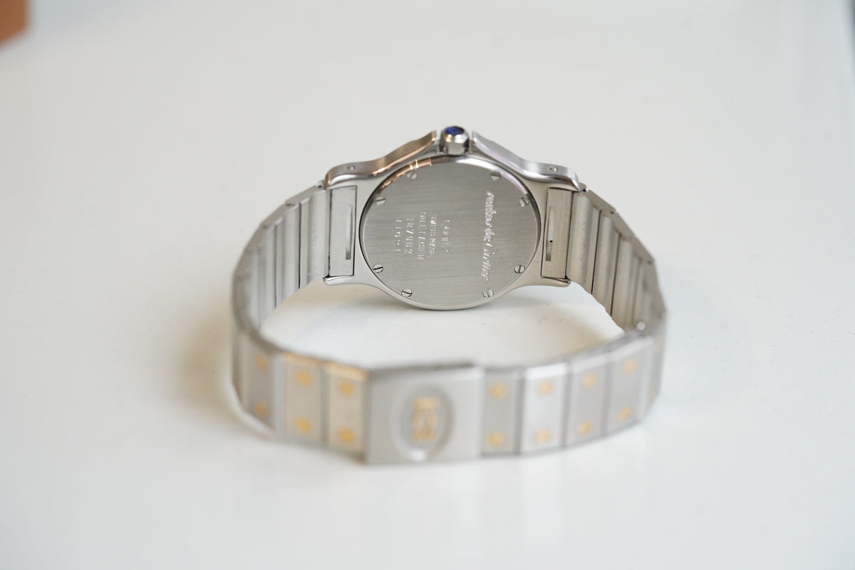 Cartier Santos LM Octagon Tropical Dial Quartz