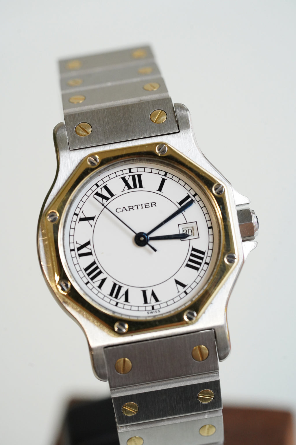Cartier Santos LM Octagon Tropical Dial