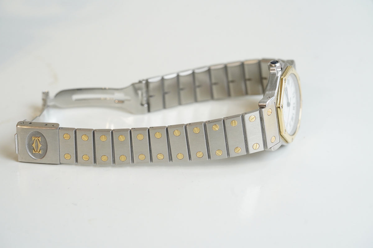 Cartier Santos LM Octagon Tropical Dial