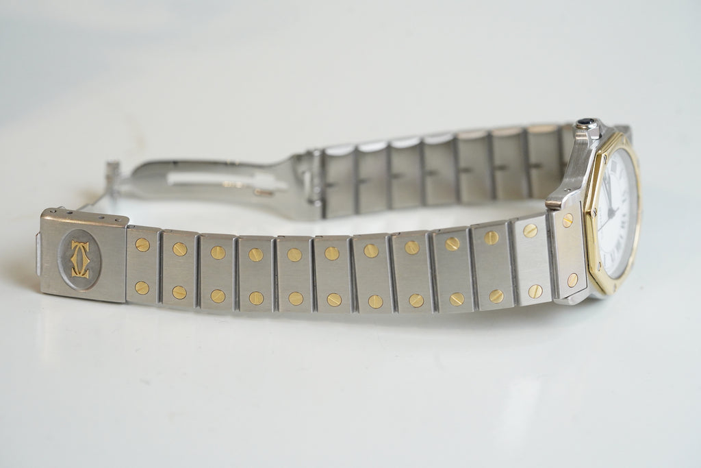 Cartier Santos LM Octagon Tropical Dial