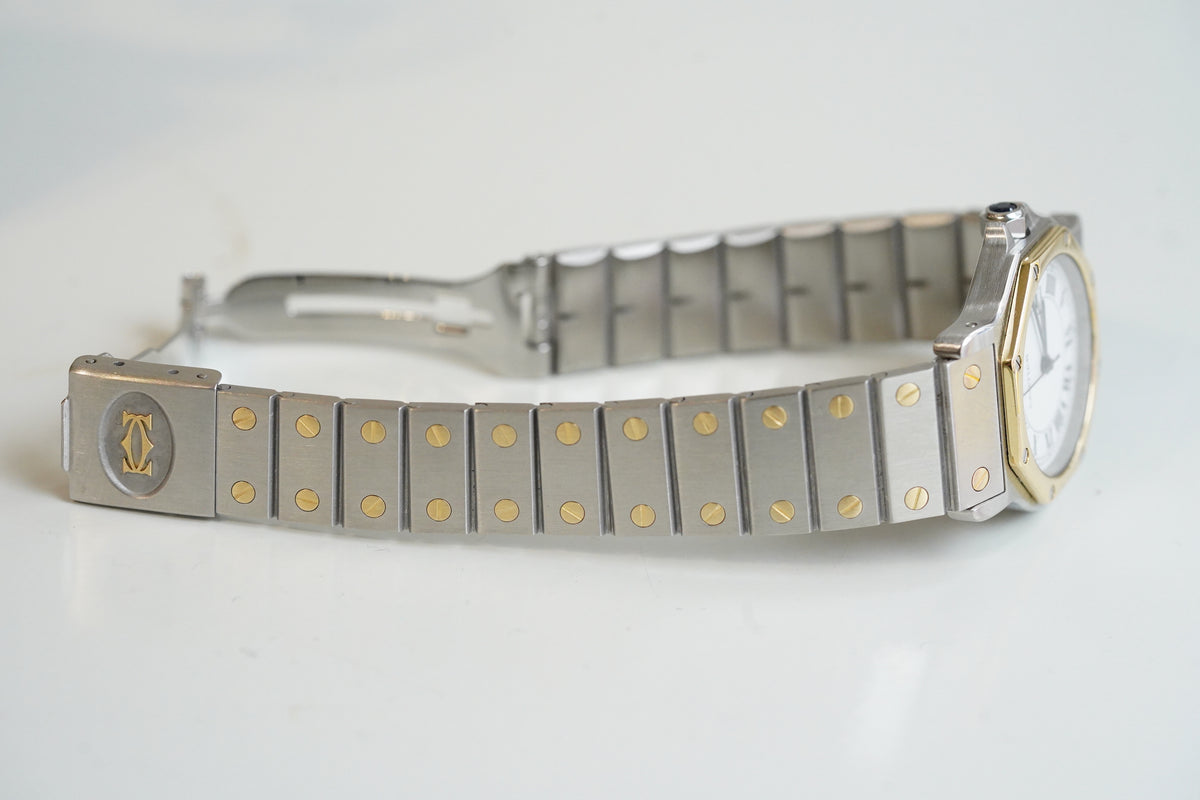 Cartier Santos LM Octagon Tropical Dial