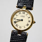 Cartier Vintage Vermeil Gold Plated Silver  / yellow Dial