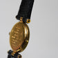 Cartier Vintage Vermeil Gold Plated Silver  / yellow Dial
