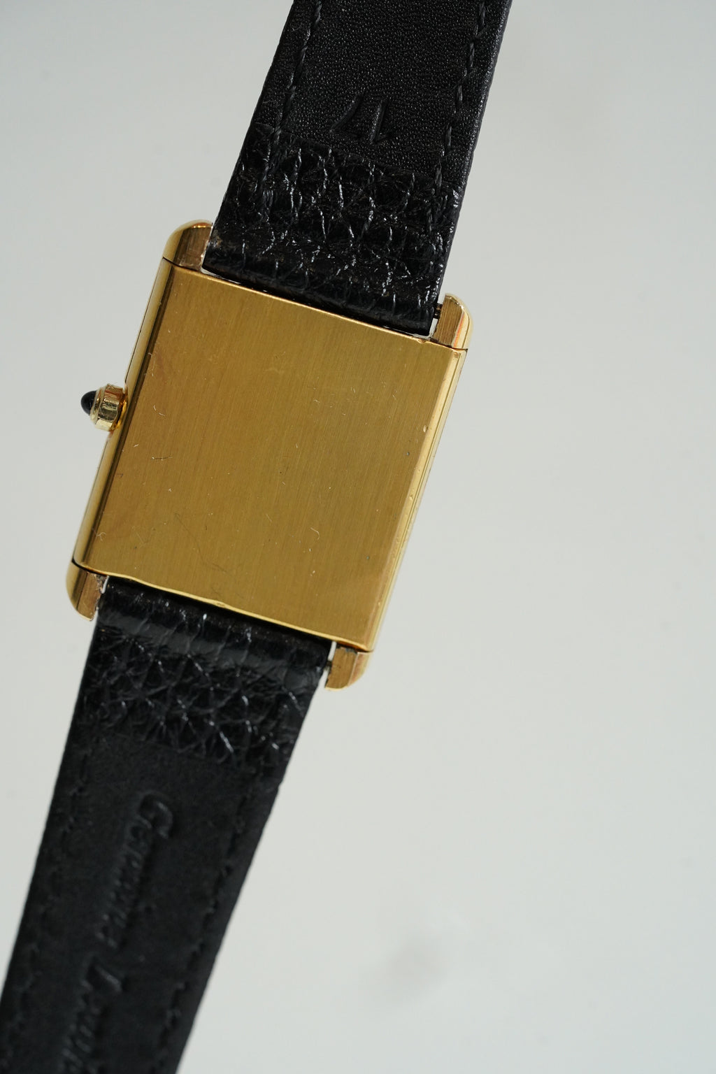 Cartier Vintage Tank Must Vermeil Gold Plated Silver