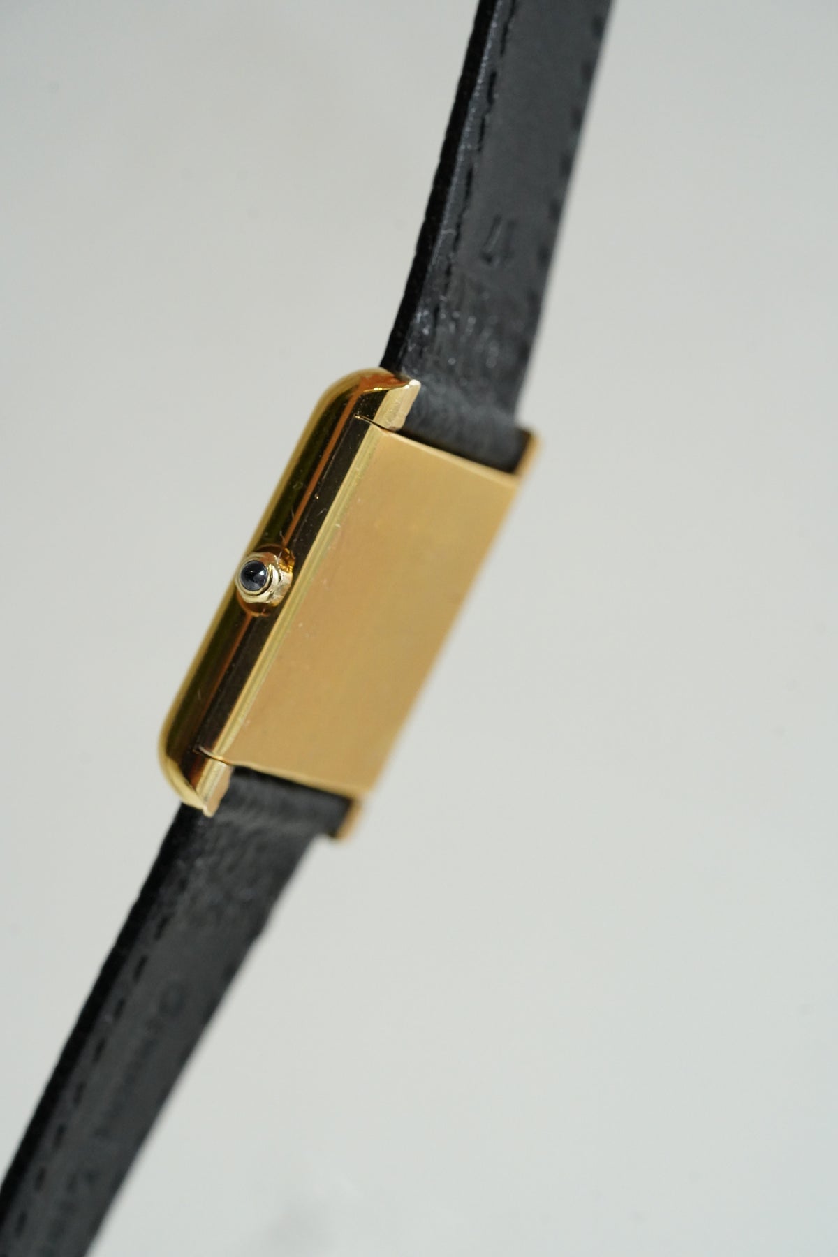 Cartier Vintage Tank Must Vermeil Gold Plated Silver