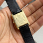 Cartier Vintage Tank Must Vermeil Gold Plated Silver  / Yellow Dial (full set)