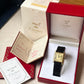 Cartier Vintage Tank Must Vermeil Gold Plated Silver  / Yellow Dial (full set)
