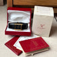 Cartier Vintage Tank Must Vermeil Gold Plated Silver  / Black Dial